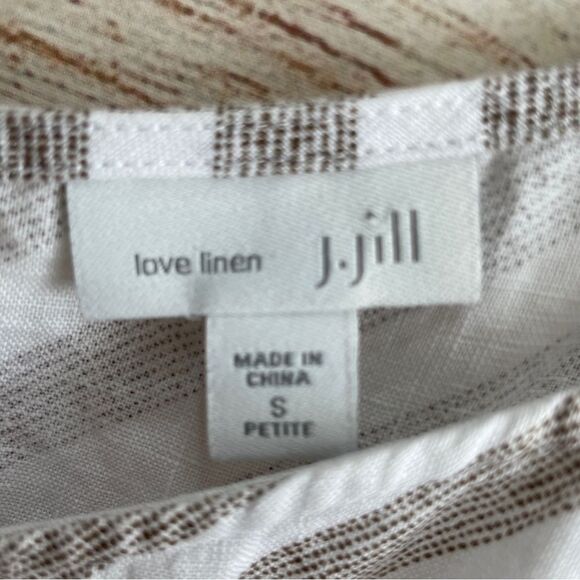 J JILL LOVE LINEN SLEEVELESS MAXI DRESS - Picture 4 of 5